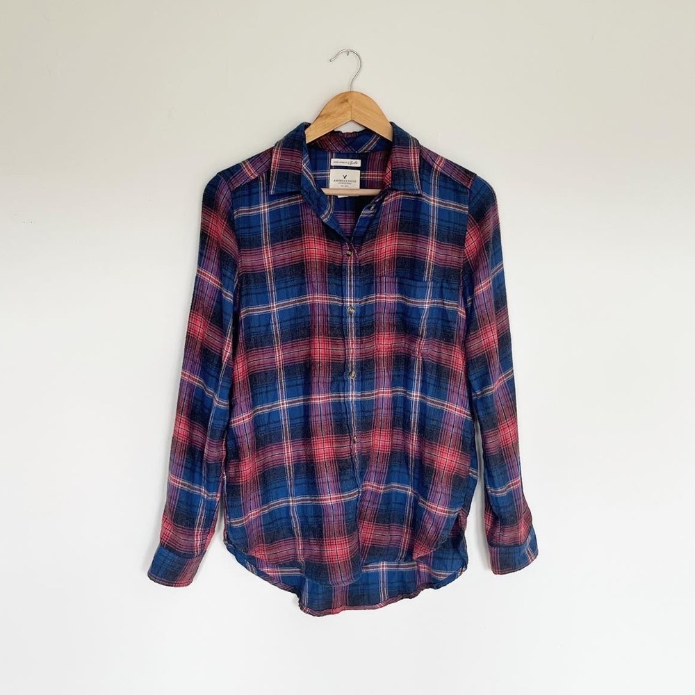 Women’s plaid Flannel, American Eagle size Small, Super soft